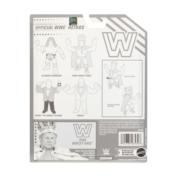 WWE Official Retro 4-Pack Action Figures