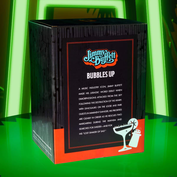 Jurassic World Hammond Collection Bubbles Up Jimmy Buffett Figure