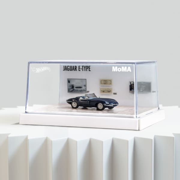 Hot Wheels x MoMA Jaguar E-Type Roadster