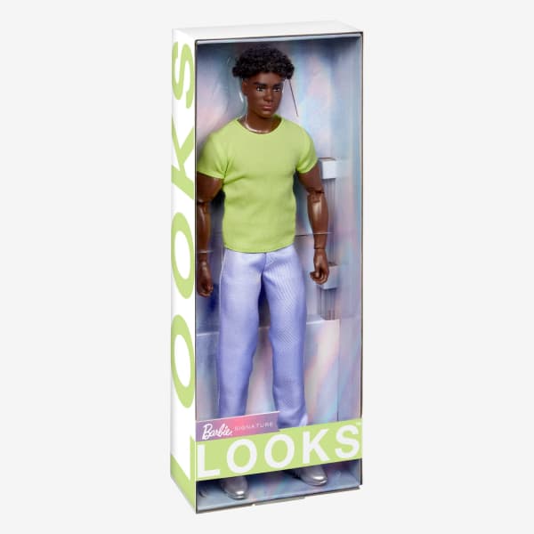 Barbie Looks Doll #25 (Buff Body Ken, Short Black Hair)