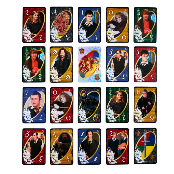 UNO Fandom Harry Potter Gryffindor Game Deck