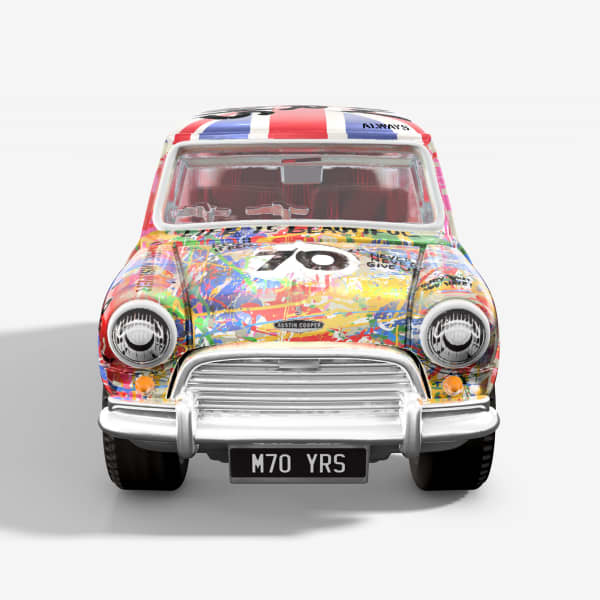 Matchbox x Mr Brainwash 1964 Austin Mini Cooper S