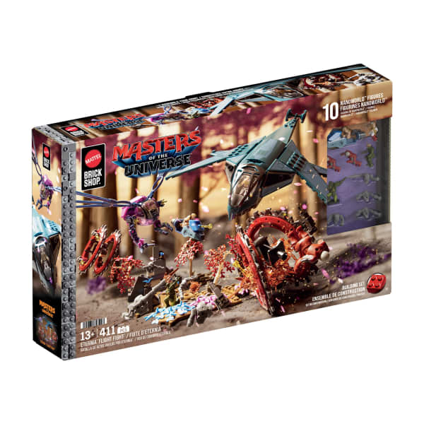 Mattel Brick Shop Masters of the Universe Eternia Flight Fight
