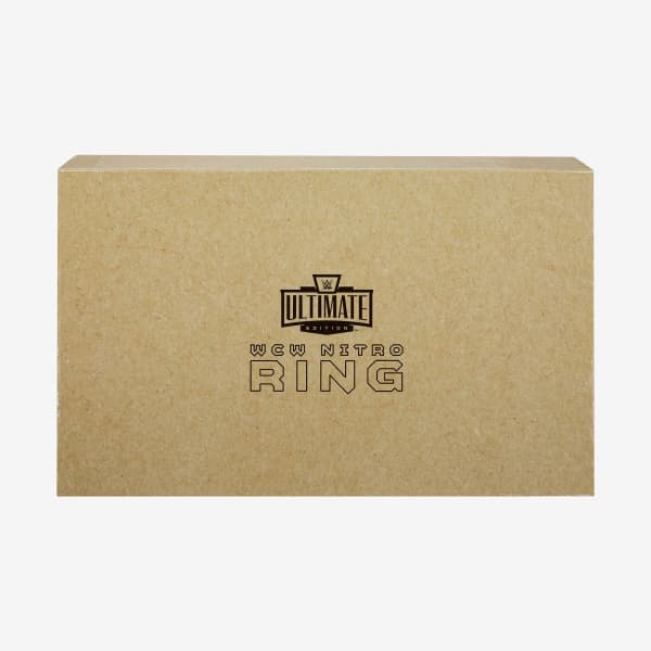 WWE Ultimate Edition WCW Monday Nitro Ring w/ Eric Bischoff