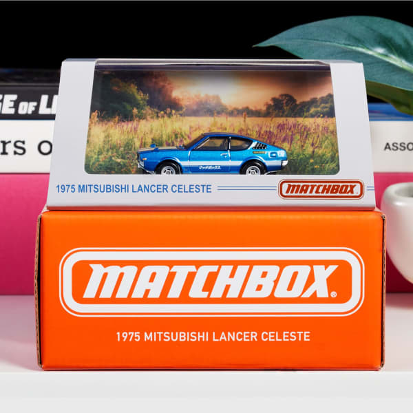 Matchbox 1975 Mitsubishi Lancer Celeste