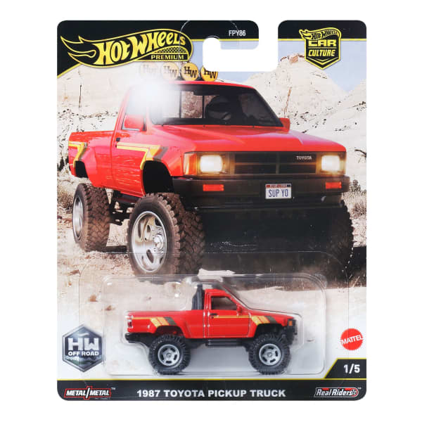 Hot Wheels Premium Car Culture Off Road 1987 Toyota Pickup Truck