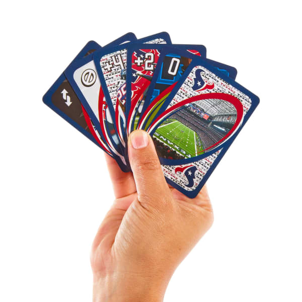 UNO Fandom NFL Houston Texans Game Deck