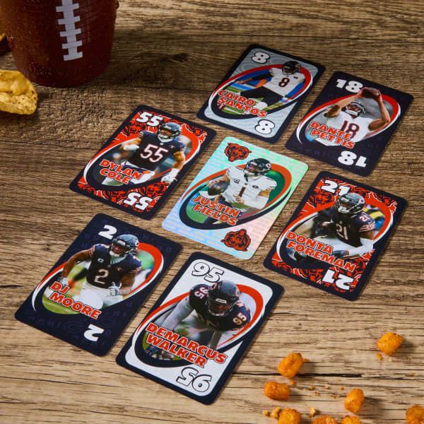 UNO Fandom NFL Chicago Bears Game Deck