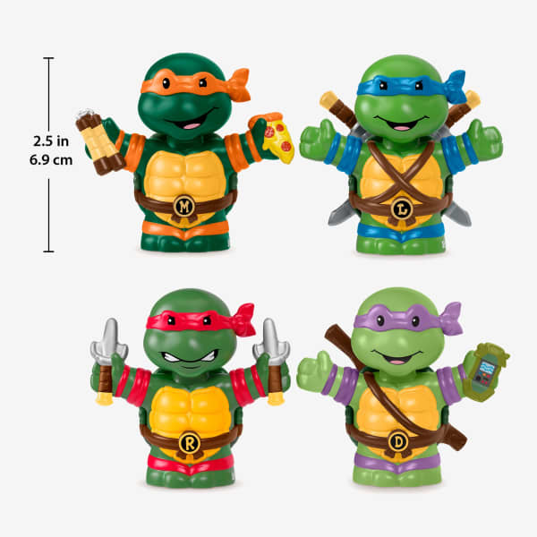 Little People Collector Teenage Mutant Ninja Turtles Special Edition Set