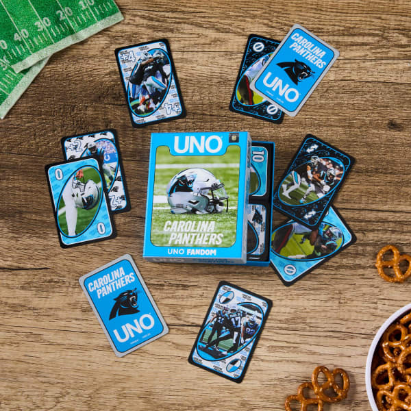 UNO Fandom NFL Carolina Panthers Game Deck