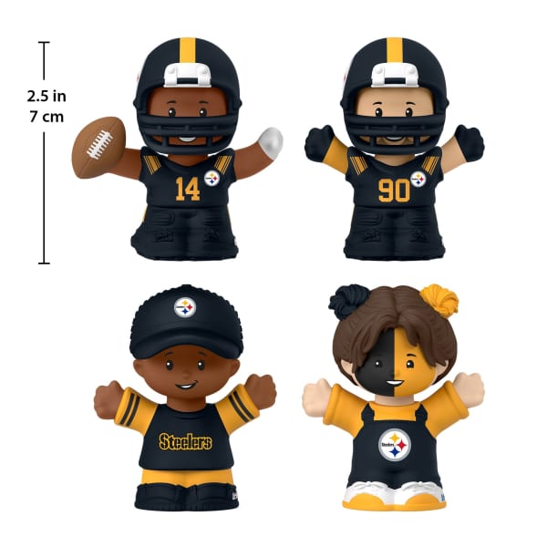 Little People Collector Pittsburgh Steelers Alternate Jersey Figure Set