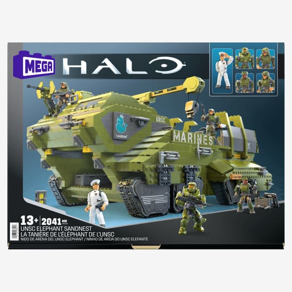MEGA Halo UNSC Elephant Sandnest Building Kit