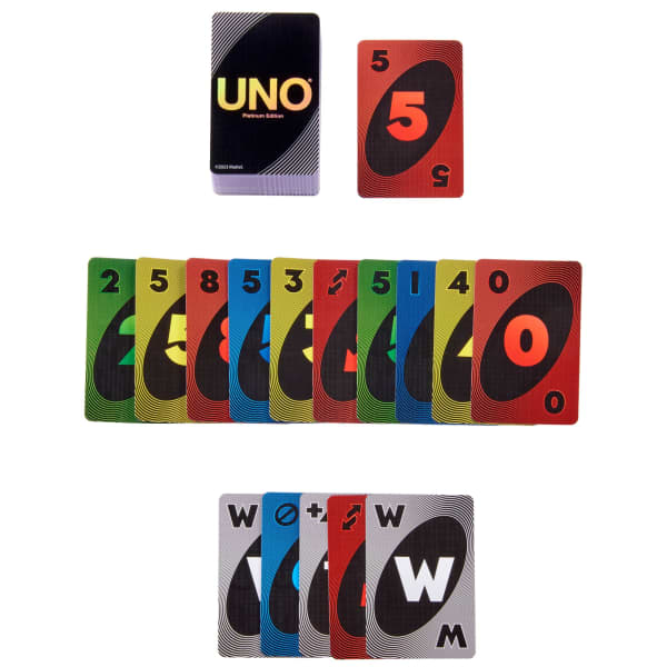 UNO Platinum Edition Card Game