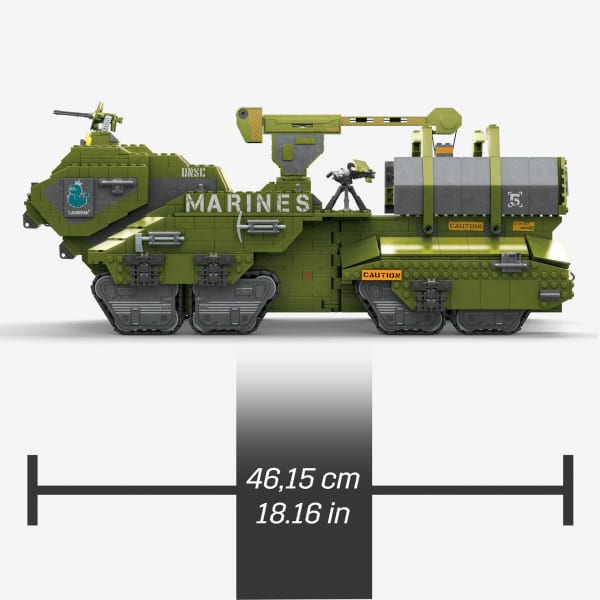 MEGA Halo UNSC Elephant Sandnest Building Kit
