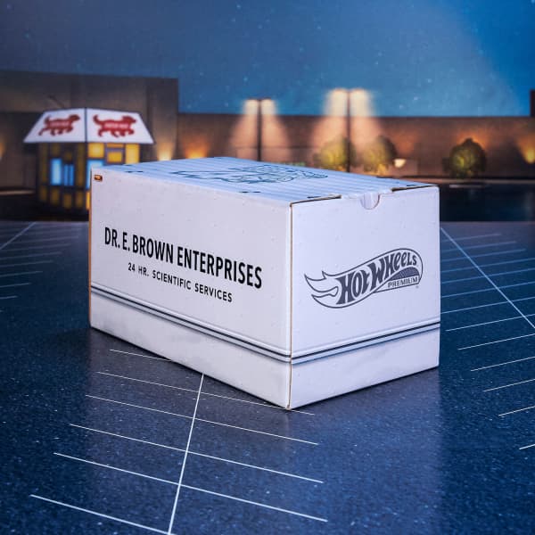 Hot Wheels Back to the Future 40th Anniversary Set