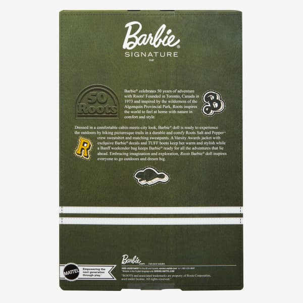 Roots 50th Anniversary Barbie Doll