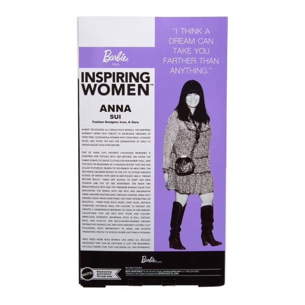 Barbie Inspirierende Frauen Anna Sui Puppe