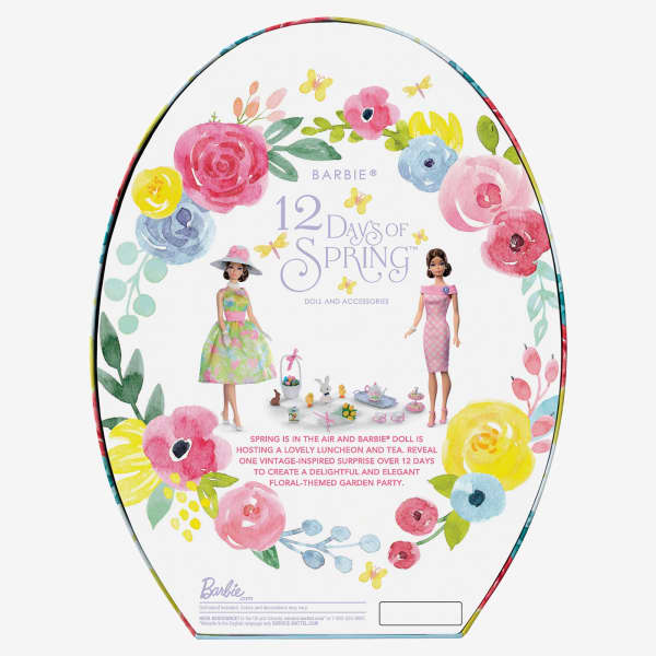 Barbie 12 Days of Spring Doll and Accessories