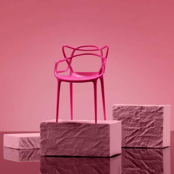 Barbie x Kartell 5-Piece Doll-Sized Chair Set