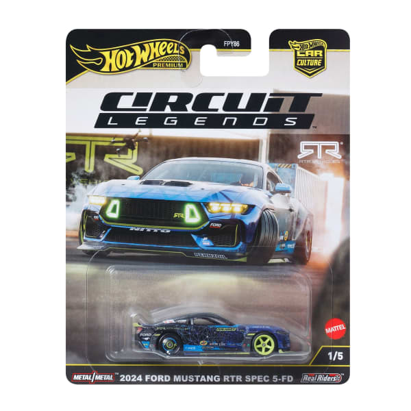 Hot Wheels Premium Car Culture 2024 Mustang RTR Spec 5-FD
