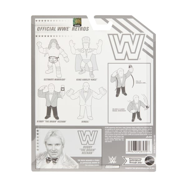 WWE Official Retro 4-Pack Action Figures