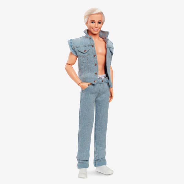Ken Doll Wearing Denim Matching Set – Barbie The Movie