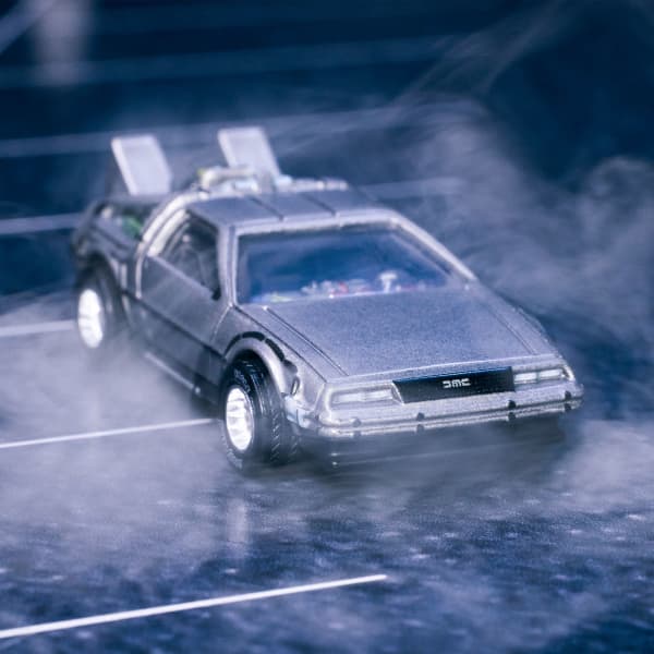 Hot Wheels Back to the Future 40th Anniversary Set