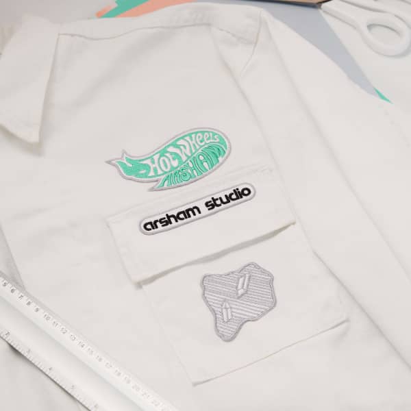Hot Wheels x Daniel Arsham Patches & Sticker Set