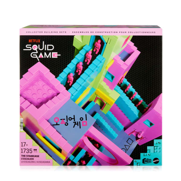 MEGA Squid Game Staircase Collector Building Set