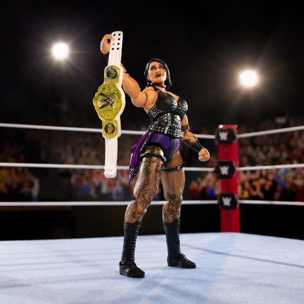 WWE Ultimate Edition RAW Ring and Rhea Ripley Figure | Mattel