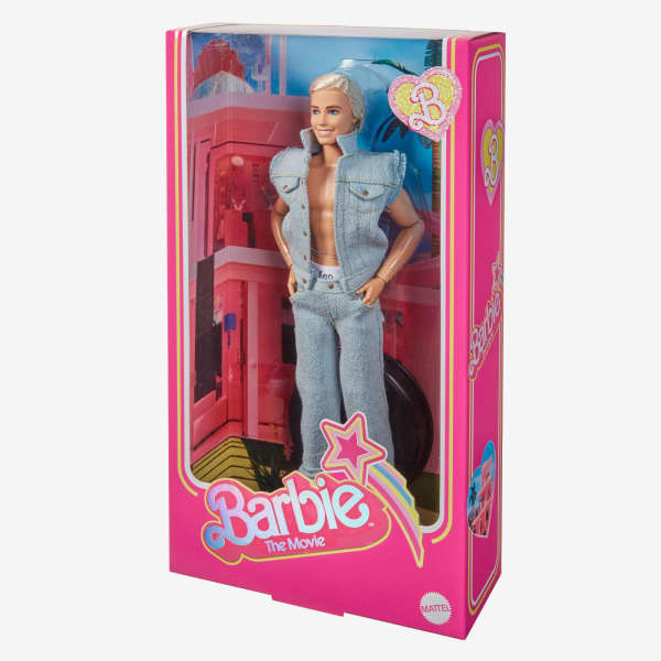 Ken Doll Wearing Denim Matching Set – Barbie The Movie