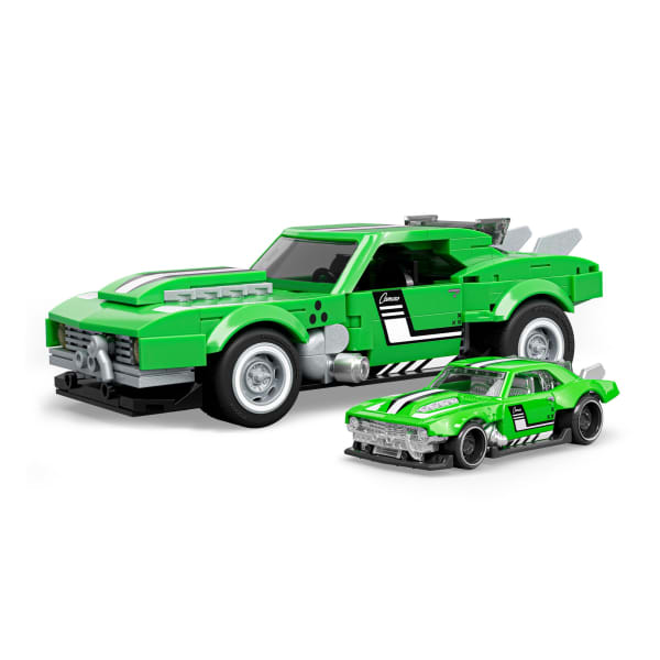 Mattel Brick Shop Hot Wheels Custom ’68 Camaro Building Set