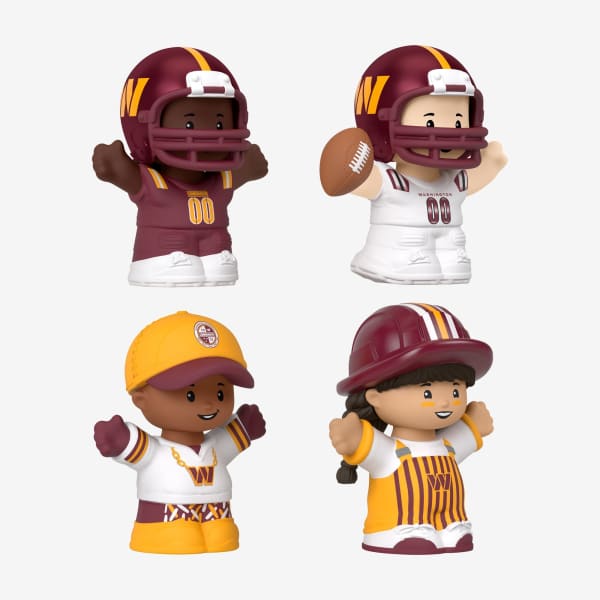 Little People Collector x NFL Washington Commanders Set