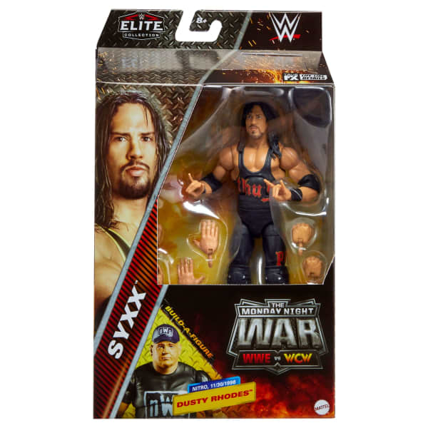 WWE Monday Night War Elite Collection Syxx Action Figure | Mattel