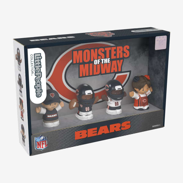 Little People Collector x NFL Chicago Bears Set