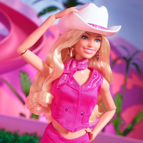 Barbie in Pink Western Outfit – Barbie The Movie