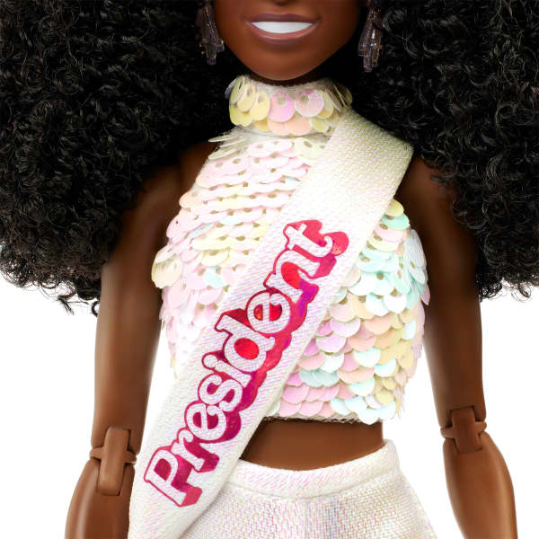 Barbie The Movie Disco President Barbie Doll