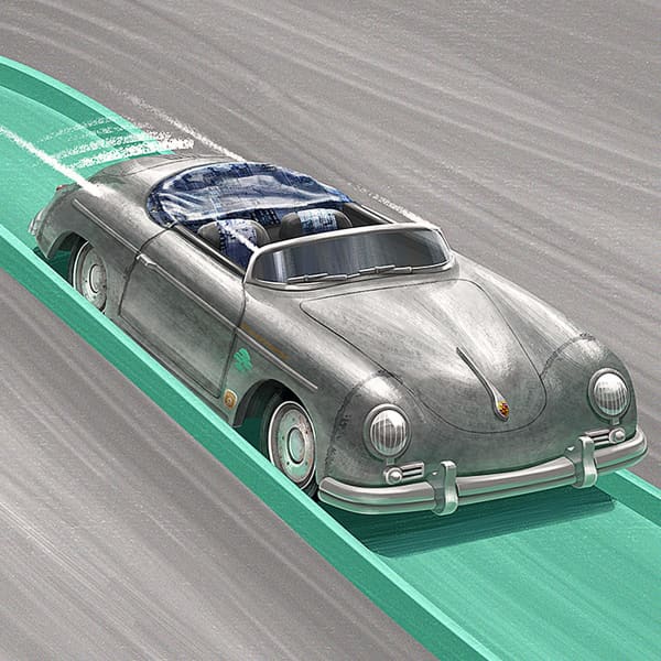 Hot Wheels x Daniel Arsham Legends Archive Lap 2 Poster – Mattel