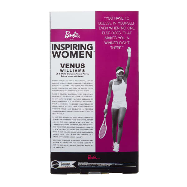 Barbie Inspiring Women Venus Williams Doll