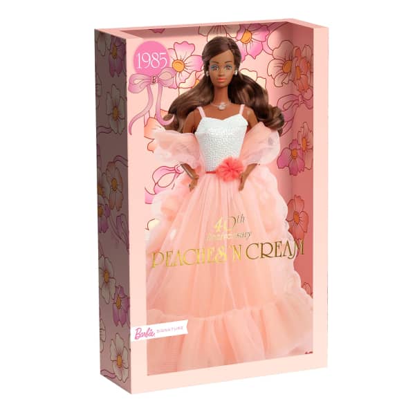 Peaches ‘n Cream Barbie Doll, Brown Hair