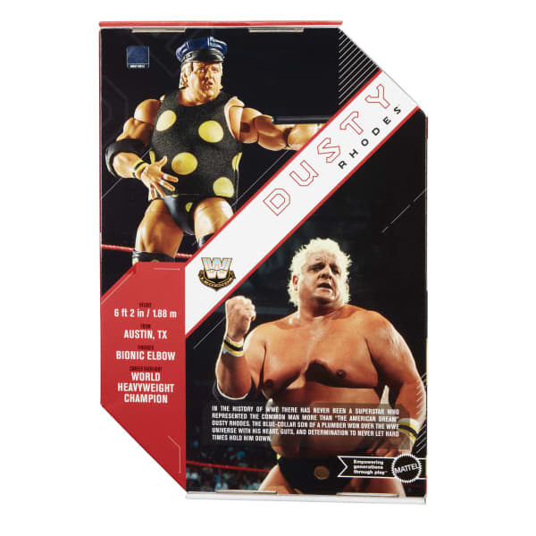 WWE Legends Ultimate Edition Dusty Rhodes Action Figure | Mattel