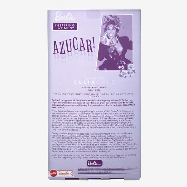 Barbie Inspiring Women Celia Cruz Doll