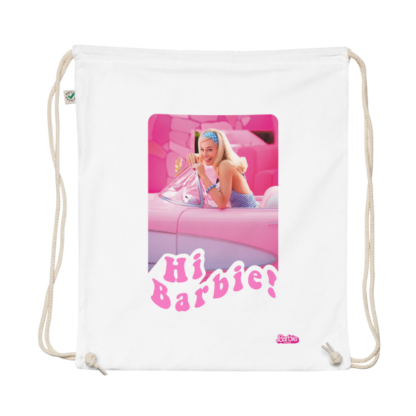 Hi Barbie Drawstring Bag – Barbie The Movie