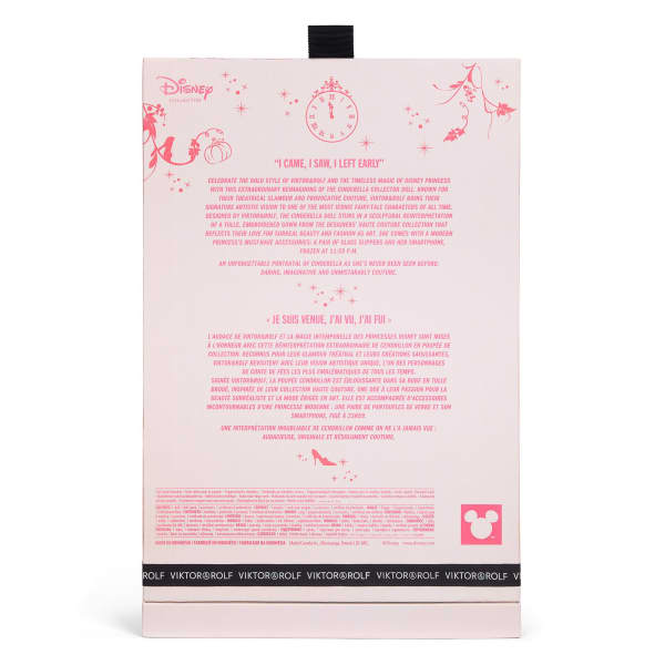 Viktor&Rolf x Disney Collector Cinderella Doll From Mattel Creations