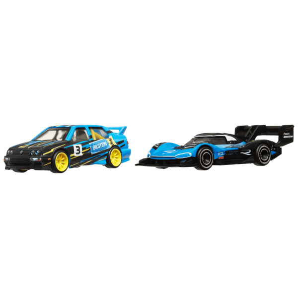 Hot Wheels Premium Car Culture 2-Pack Volkswagen Jetta MK3 & Volkswagen ID R