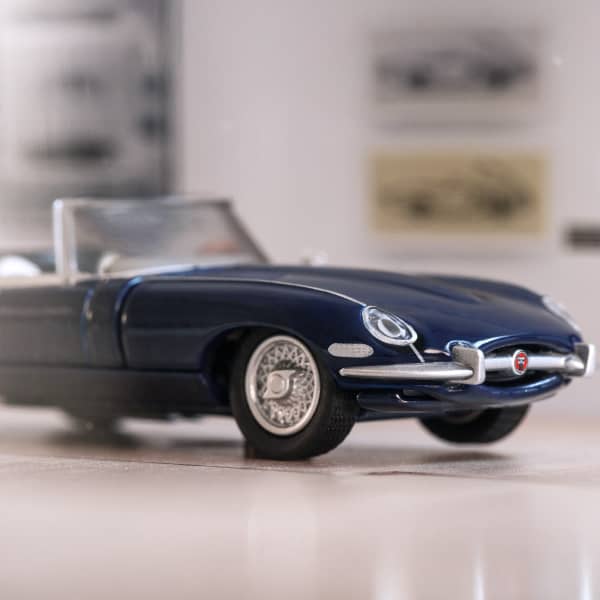 Hot Wheels x MoMA Jaguar E-Type Roadster