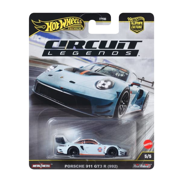 Hot Wheels Premium Car Culture Circuit Legends Porsche 911 GT3 R (992)