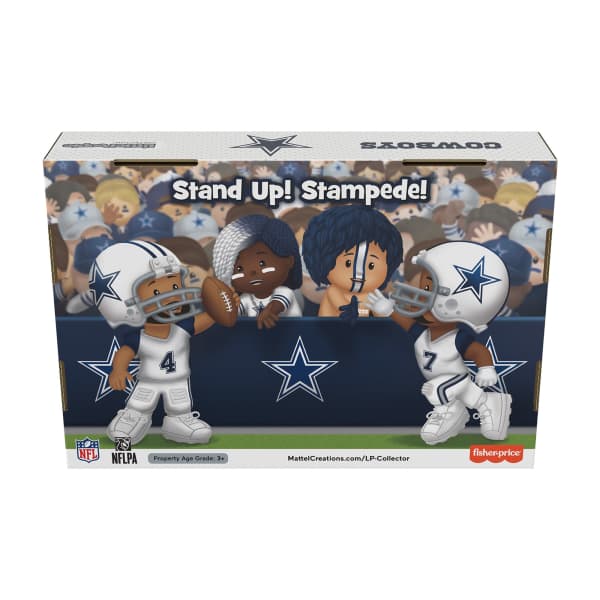 Little People Collector Dallas Cowboys Alternate Jersey Figure Set