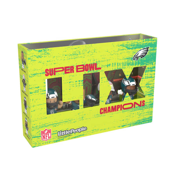 Little People Collector x Super Bowl Eagles Set