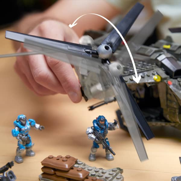 MEGA Halo UNSC Falcon Sweep Building Toy Kit